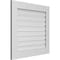 Ekena Millwork Vertical Surface Mount PVC Gable Vent: Functional, w/ 3-1/2"W x 1"P Standard Frame, 30"W x 28"H GVPVE30X2801SF - alternate 4